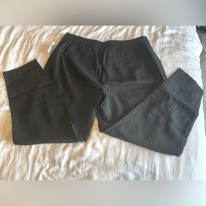 NWT Old Navy black linen pants